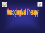Mucogingival therapy2
