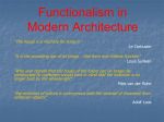 09 Functionalism in Modern Architecture