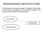 Renaissance and Classicism_Presentazione