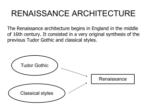Renaissance and Classicism_Presentazione