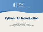 Python - Information Technology Services