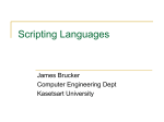 Scripting - Department of Computer Engineering