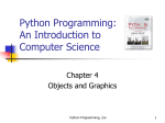 Python Programming - Department of Computer Science