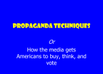 Propaganda Techniques PowerPoint