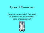 Types of Persuasion - Somerset Independent Schools
