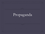 Propaganda Powerpoint
