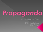 Propaganda - Bloomfield Schools