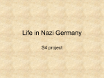 Life in Nazi Germany - Alness Academy History