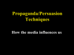 Propaganda Techniques - Lake Dallas Independent School
