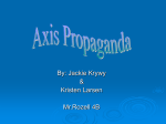 Axis Propaganda - Hudson Falls Central School District