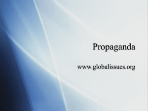 Propaganda - Troy University