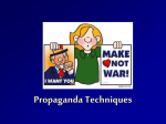Who uses Propaganda?