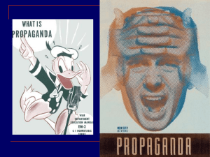 2nd Propaganda PPT with Nazi Posters
