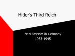 Hitler`s Third Reich