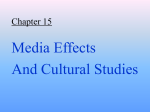 Cultural Approaches to Media Research
