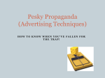 Pesky Propaganda