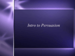 Intro to Persuasion Notes PPT