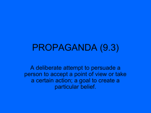 propaganda (9.3)