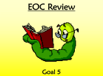 Goal 5 Review PPT