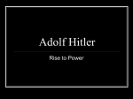 Adolf Hilter Part 2 - ISN IB History I SL/HL
