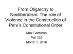Peru`s Precarious Democracy