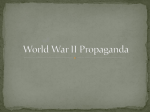 World War II Propaganda