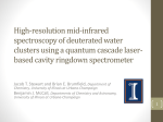 High-resolution mid-infrared spectroscopy of deuterated