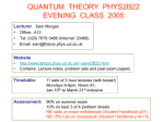 WAVE-PARTICLE DUALITY