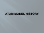 Atom Model History