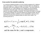 Quantum Mechanical Cross Sections