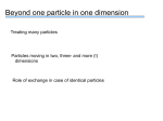 Multiparticle Quantum: Exchange