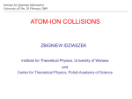 Controlled collisions between atoms and ions