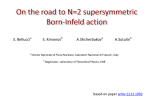 On the road to $N=2$ supersymmetric Born