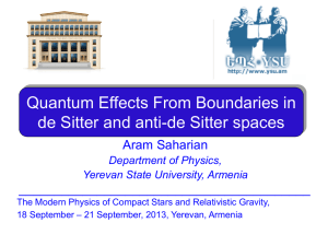 Quantum vacuum in de Sitter spacetime