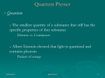 Energy levels, photons and spectral lines