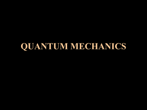 Quantum Mechanical Model of the Atom