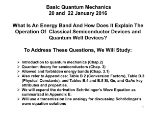 BasicQuantumMechanics20And22January