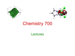 Chem700 MO