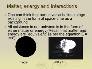 Particle properties of radiation