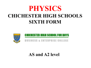 physics at st george`s college