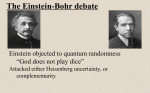 HTPIB27O The Einstein-Bohr Debate