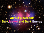 What is the dark matter?