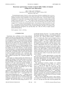 Recurrence spectroscopy of atoms in electric fields: Failure of classical