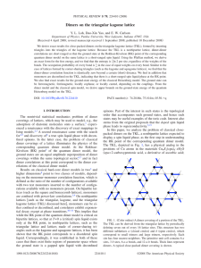 Dimers on the triangular kagome lattice &#34;