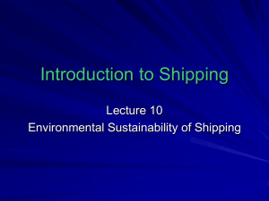 Introduction to Shipping - The Shipping Federation of Canada