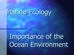 Marine Ecolgy