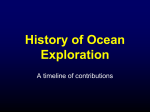 History of Ocean Exploration