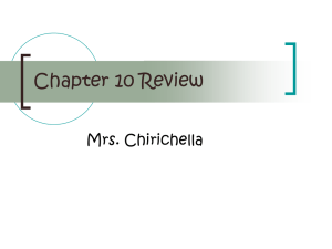 Chapter 10 Review - Anatomy (tripod)