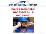 Hearing Conservation Standards