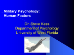 Human Factors - University of West Florida